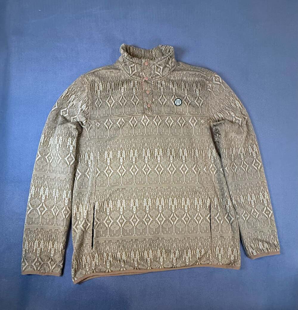 Avalanche Outdoor Supply Company Tapestry Print Pullover Men's Large